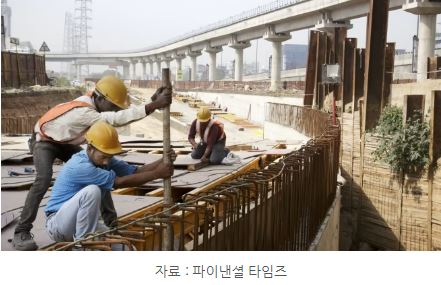 그동안 인도의 취약점으로 꼽혔던 '인프라'.